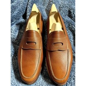 John Lobb Lopez Loafer in Gold Buffalo - 10 UK/11 US